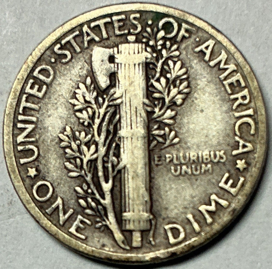 1930 Mercury Dime, Fine Circulated Coin, Store #DE0976