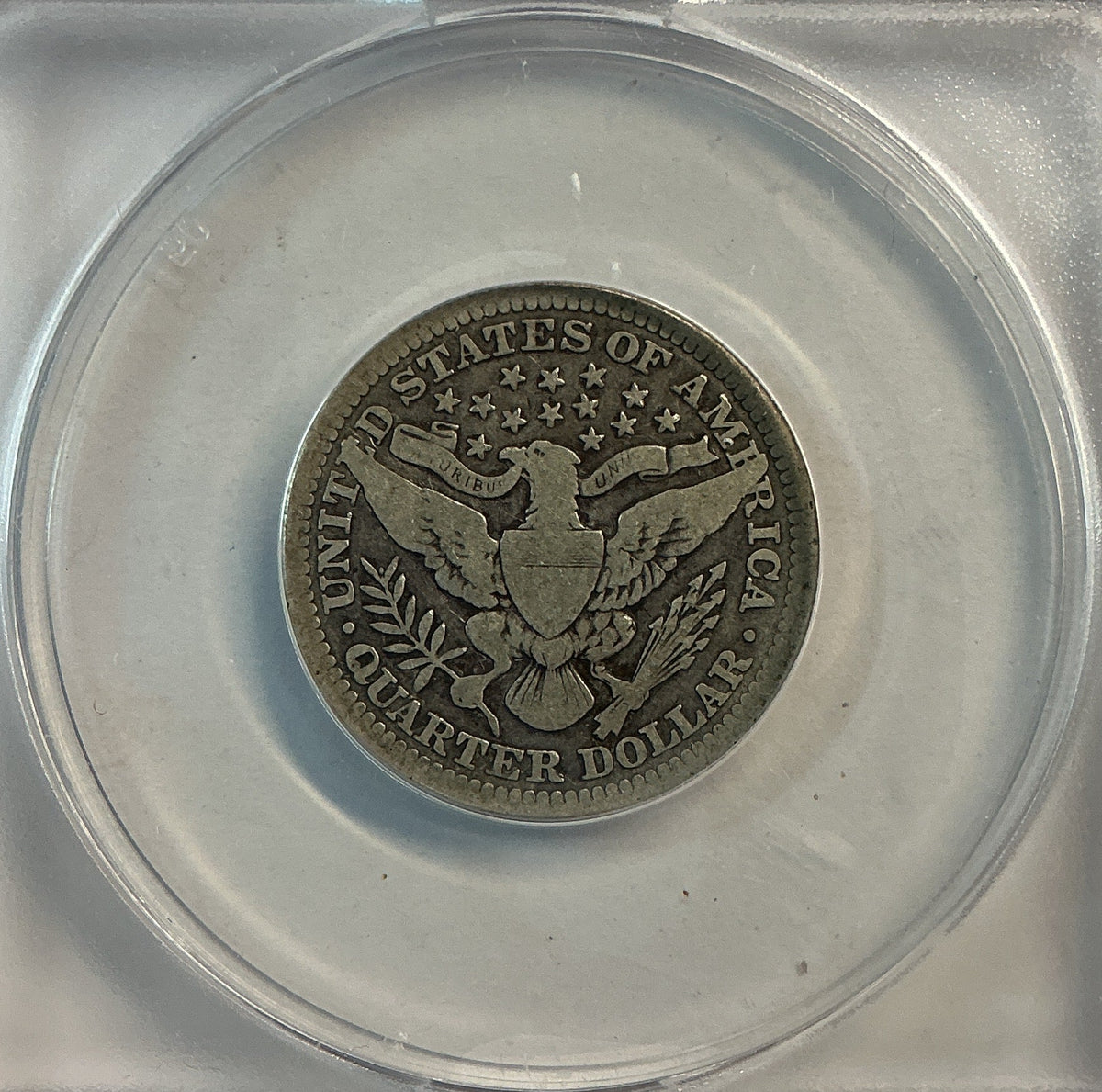 1910 Barber Quarter, ANACS Good 6. Store #QR1484