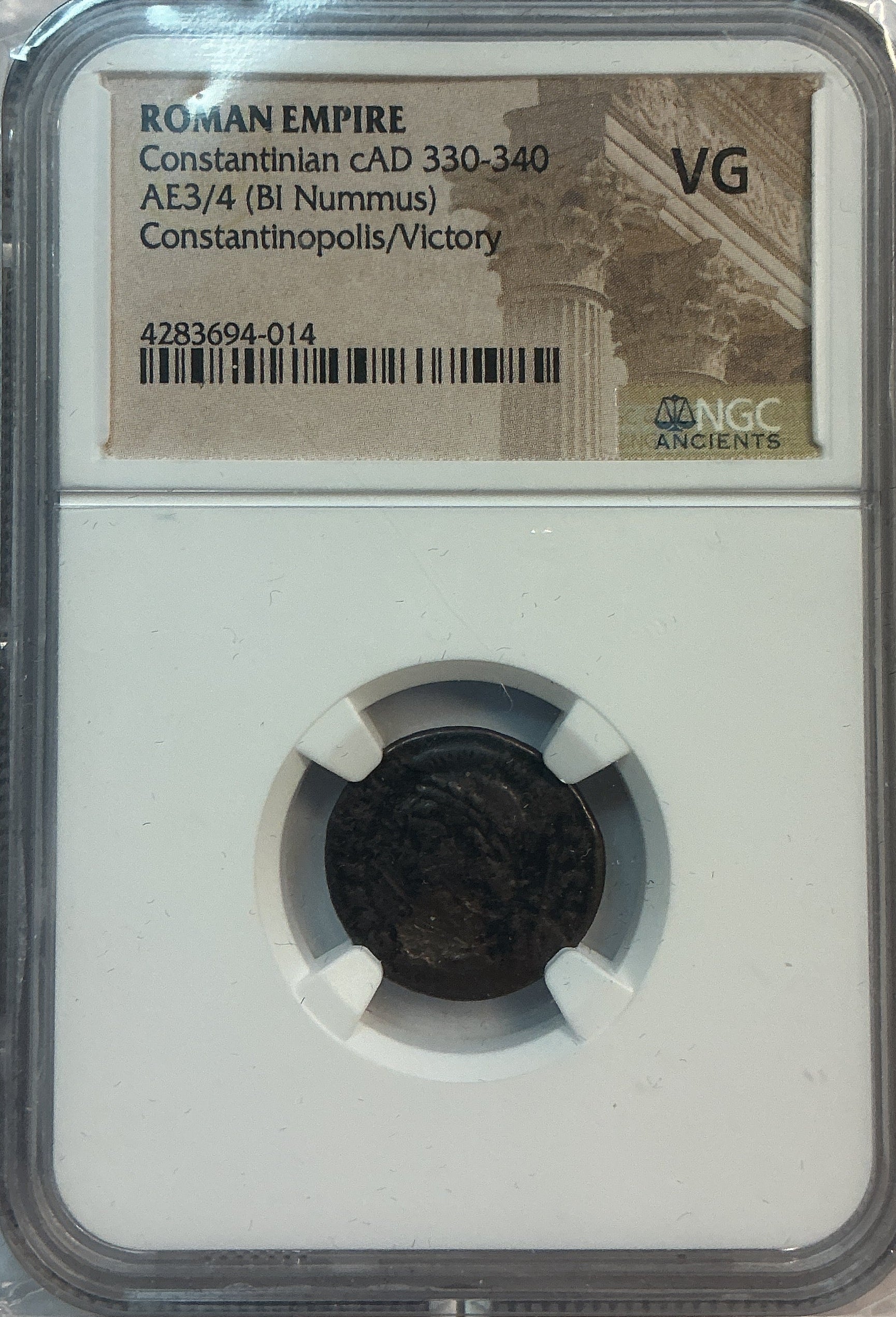 Roman Empire, Constantinian, A.D. 330-340., NGC Certified, Store# AT0028