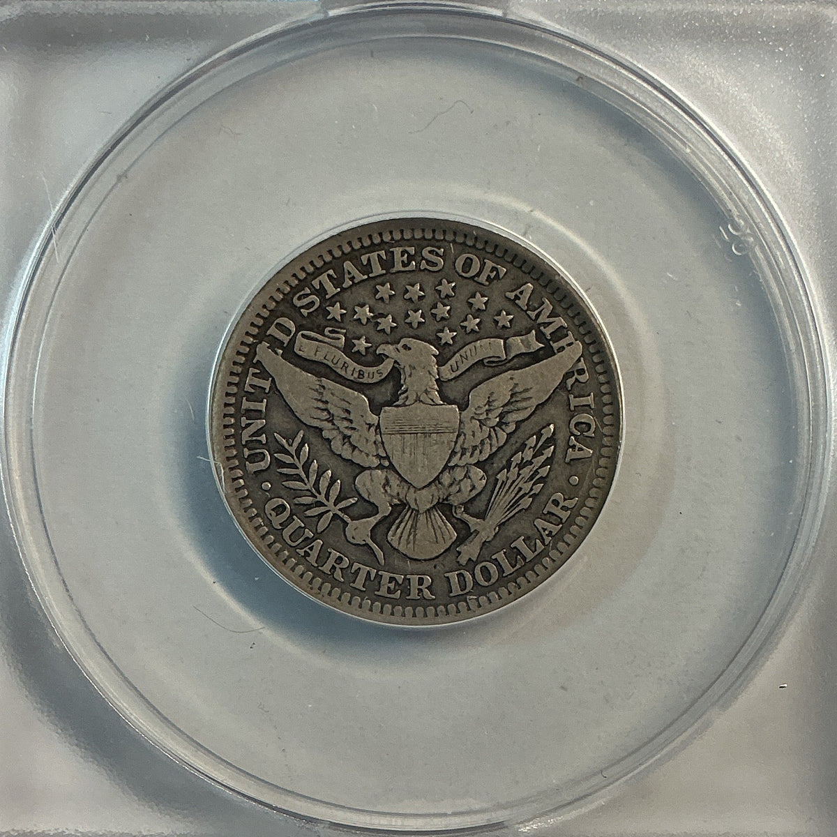 1903 Barber Quarter, ANACS Very Good 10. Store #QR1493