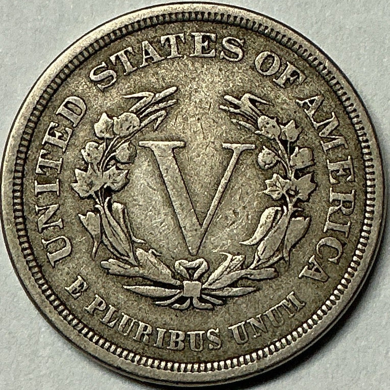 1883 Liberty Nickel, Very Fine Circulated Coin, Store #NL681