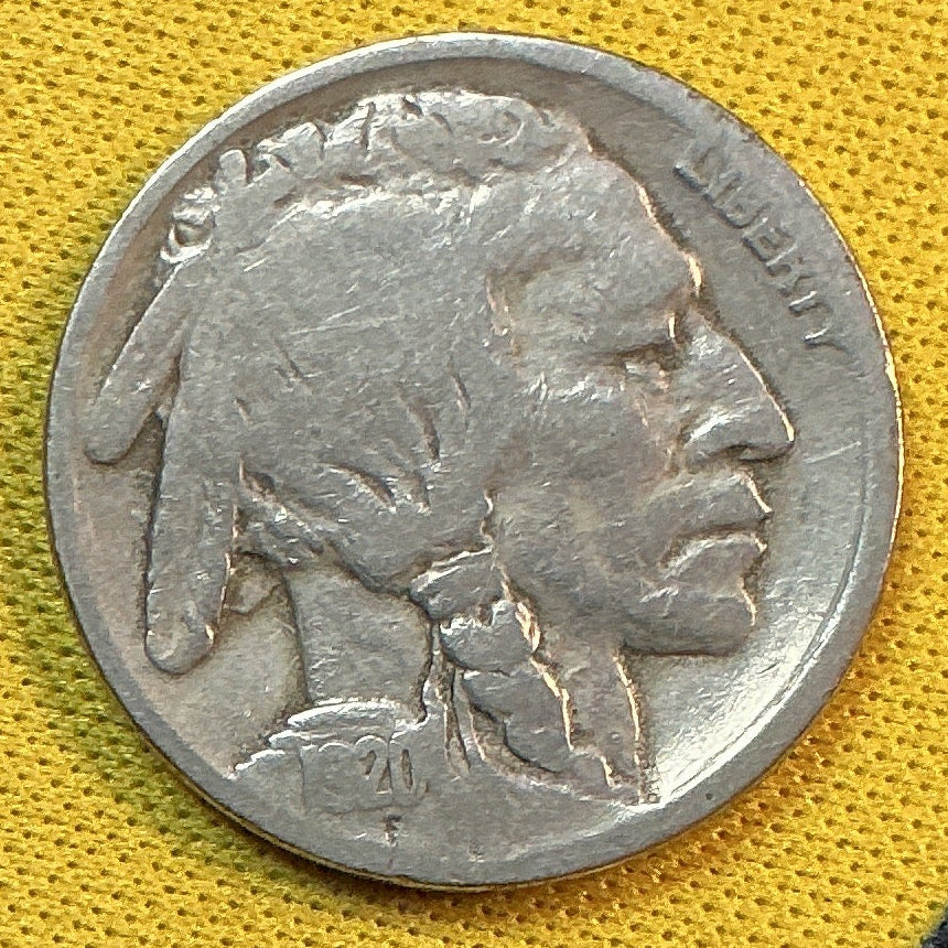 1920 Buffalo Nickel, Good Circulated Coin, Store #NL1008