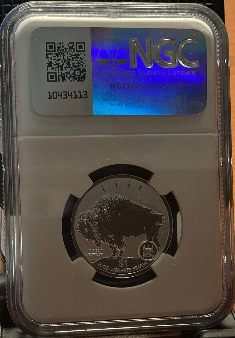 .999 silver, 1 Troy Ounce, 2023 Fractional Buffalo Set, REVERSE PF-70, Store