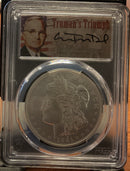 .999 silver, 1 Troy Ounce, 2023 Fiji Privy Morgan Ag, PCGS MS-70, Store