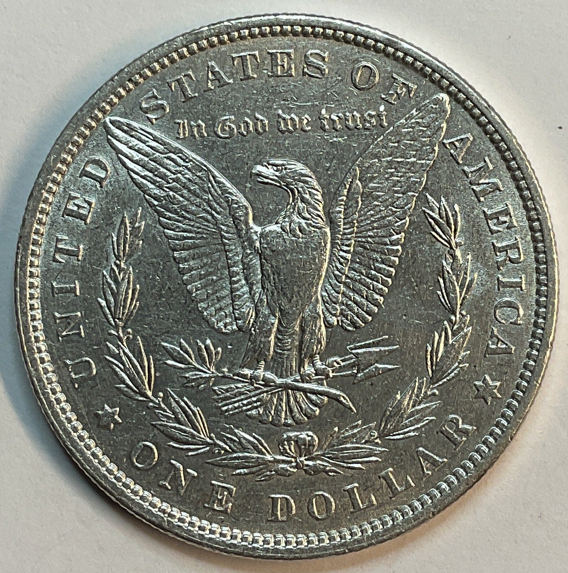 1880 Morgan Dollar, Mint State Uncirculated Coin, Store #DR0851