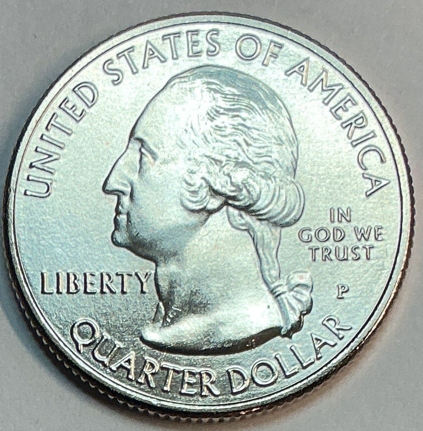 2019-P Uncirculated, Lowell National Historical Park, Massachusetts, Washington Quarter