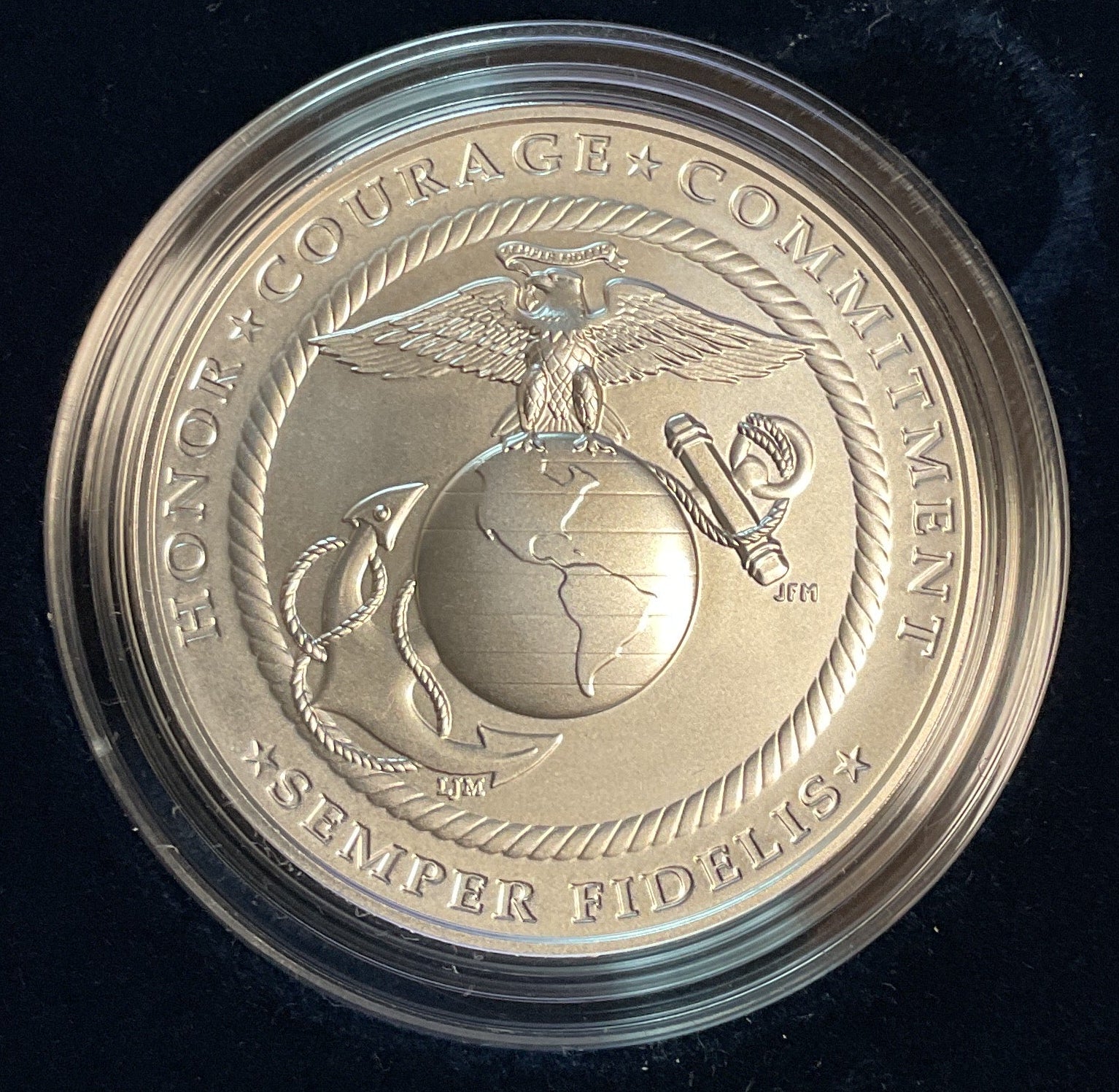 U.S. Mint, Armed Forces Silver Medal, U.S. Marine Corps, #SR010