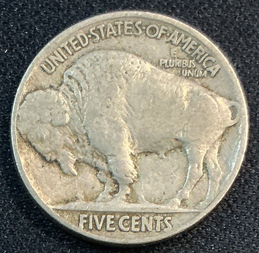 1915 Buffalo Nickel, Very Good Circulated Coin, Store #NL961