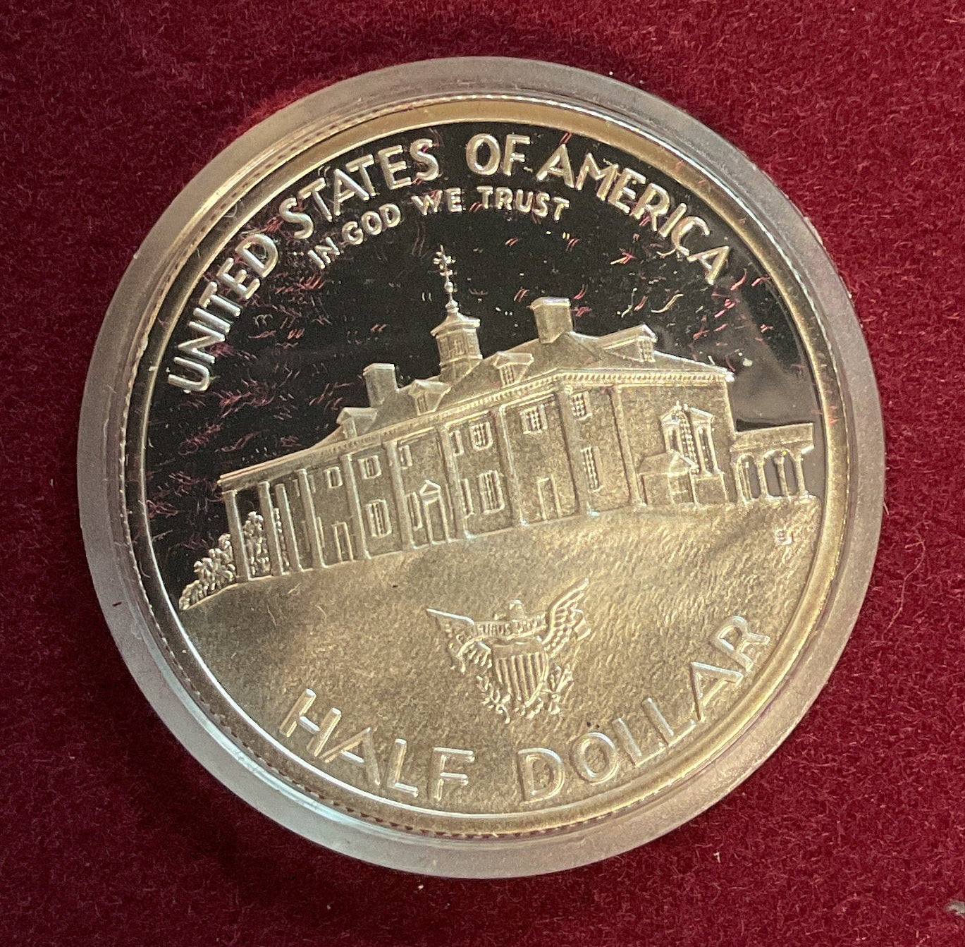 1982 George Washington Silver Proof Half-Dollar, U.S. Mint, #PT047