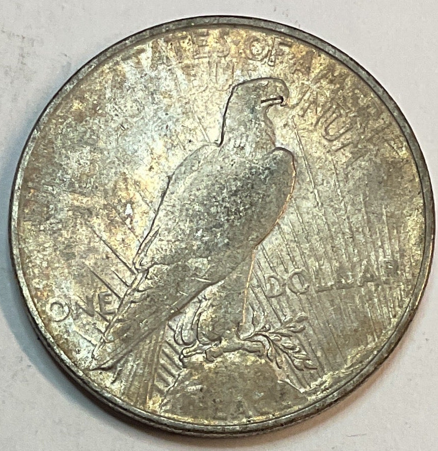 1922-D Peace Dollar, Fine Circulated Coin, Store #DR0945