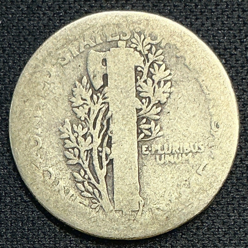 1917 Mercury Dime, Fair Circulated Coin, Store #DE0503