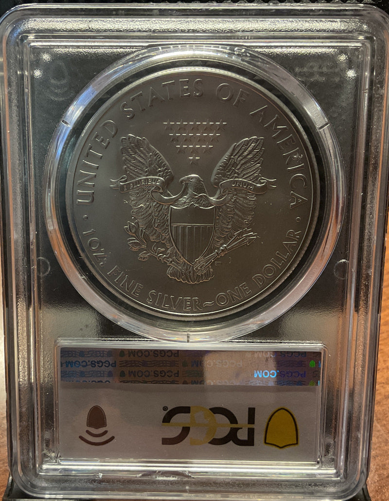.999 Silver, 1 Troy Ounce, 2013 American Silver Eagle, PCGS MS-70, Store