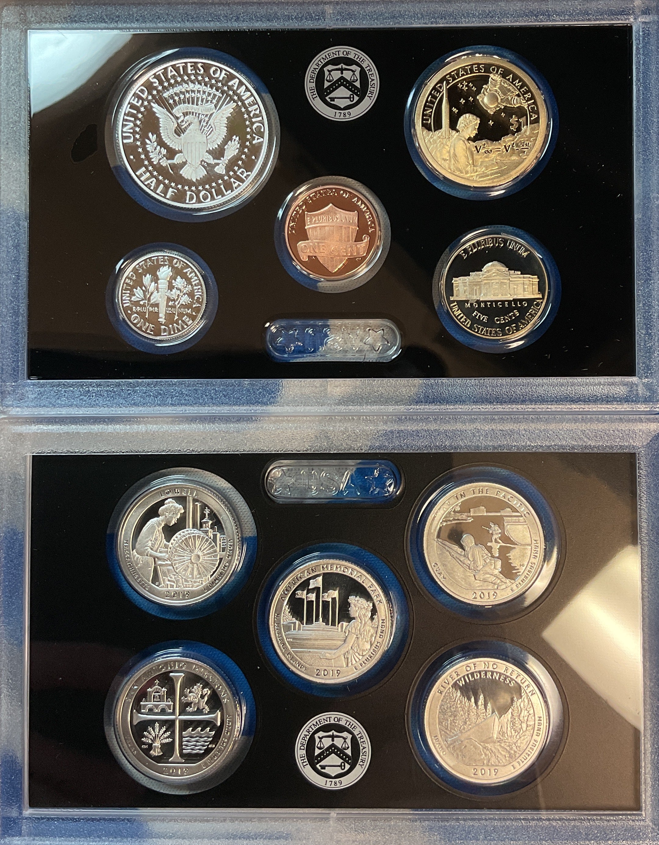 2019 United States Mint Silver Proof Set w/C.O.A.