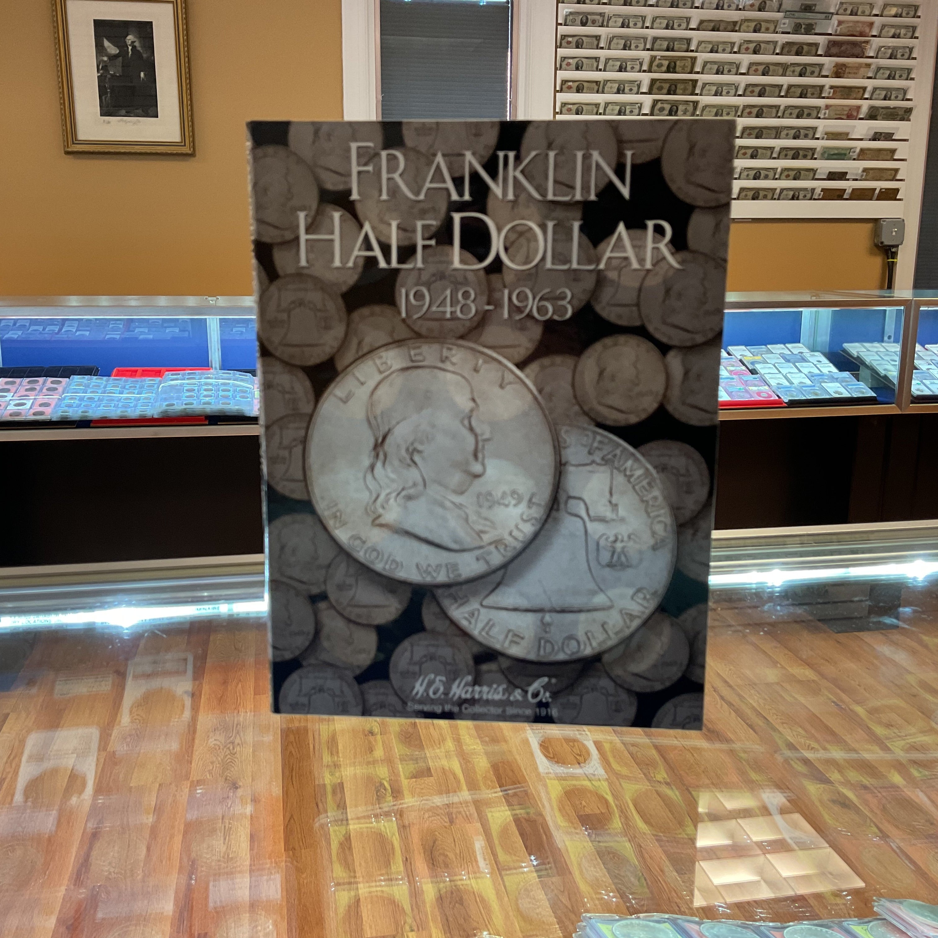 Franklin Half Dollar, Harris Coin Folder, Collections 1948-1963