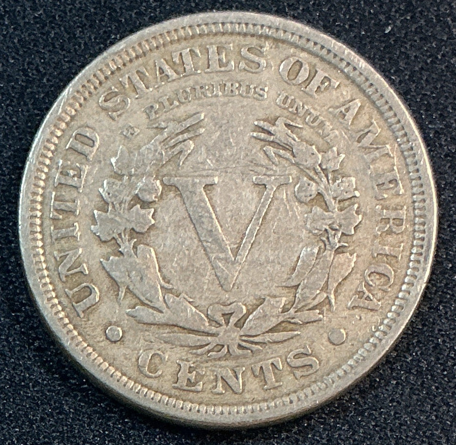 1911 Liberty Nickel, Very Good Circulated Coin, Store #NL917