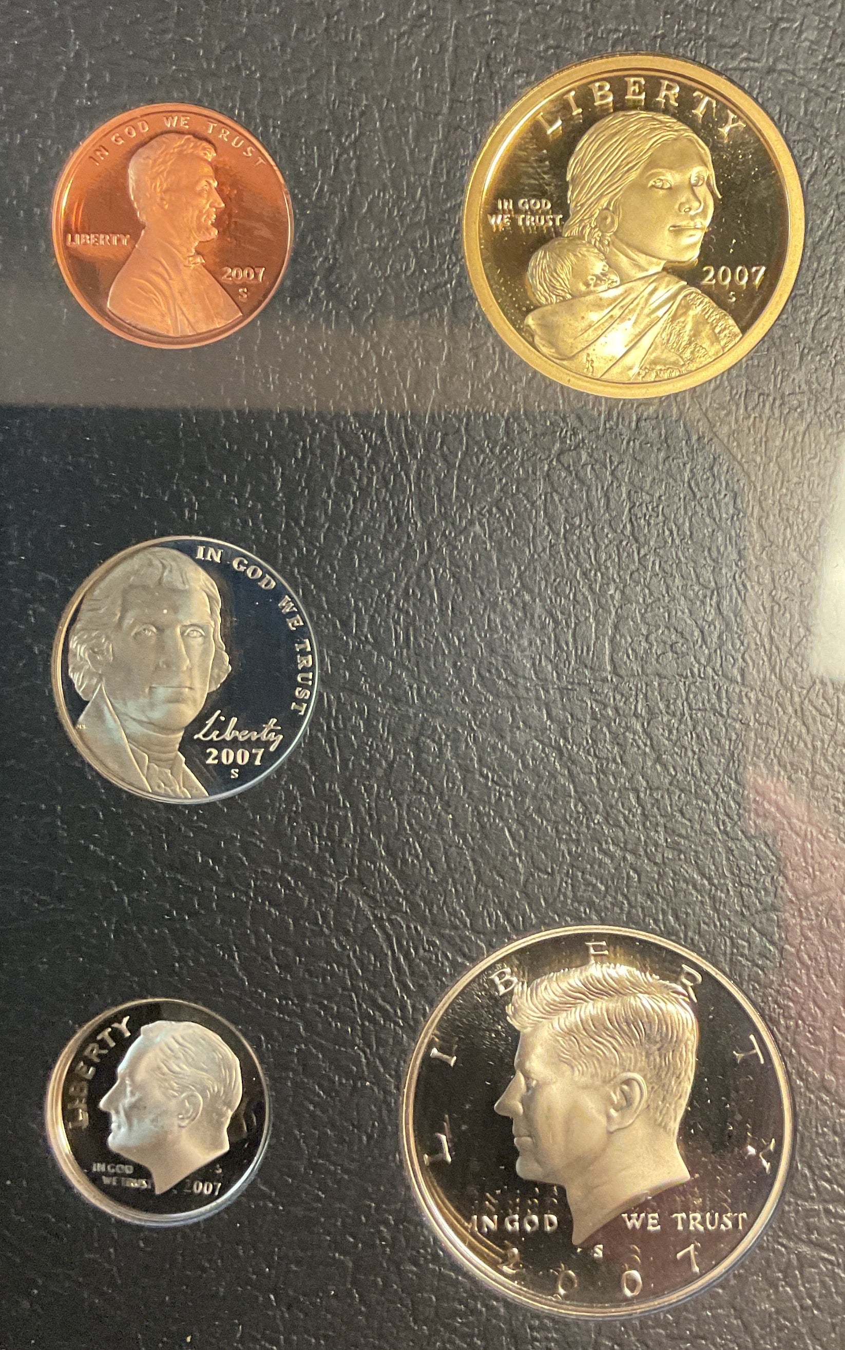 Set of U.S. coins