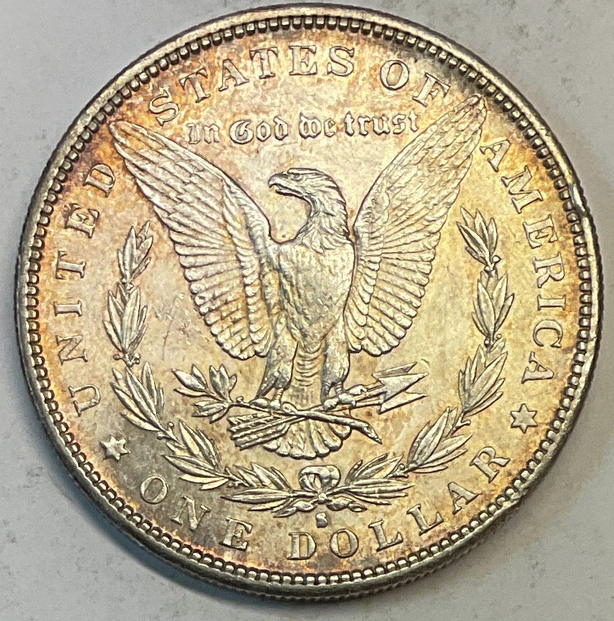1882-S Morgan Silver Dollar, Nice Uncirculated Coin, Store #DR0882
