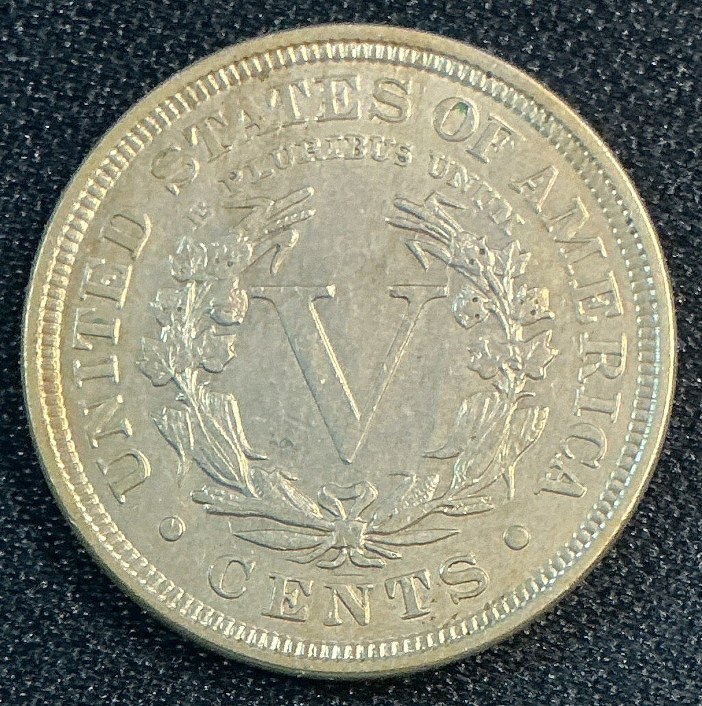 1912 Liberty Nickel, Extra Fine Circulated Coin, Store #NL920