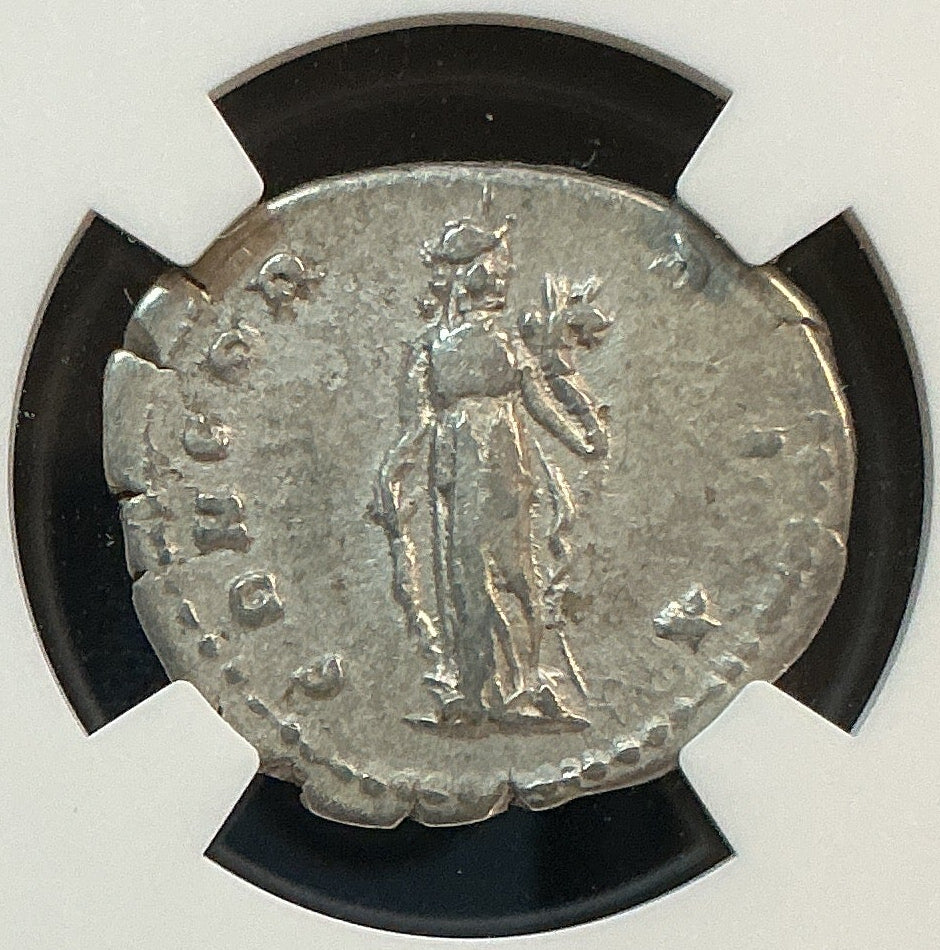 Ancient Coinage, VF, Roman Empire, Faustina Jr., AD 147-175/6, Store #AT0044