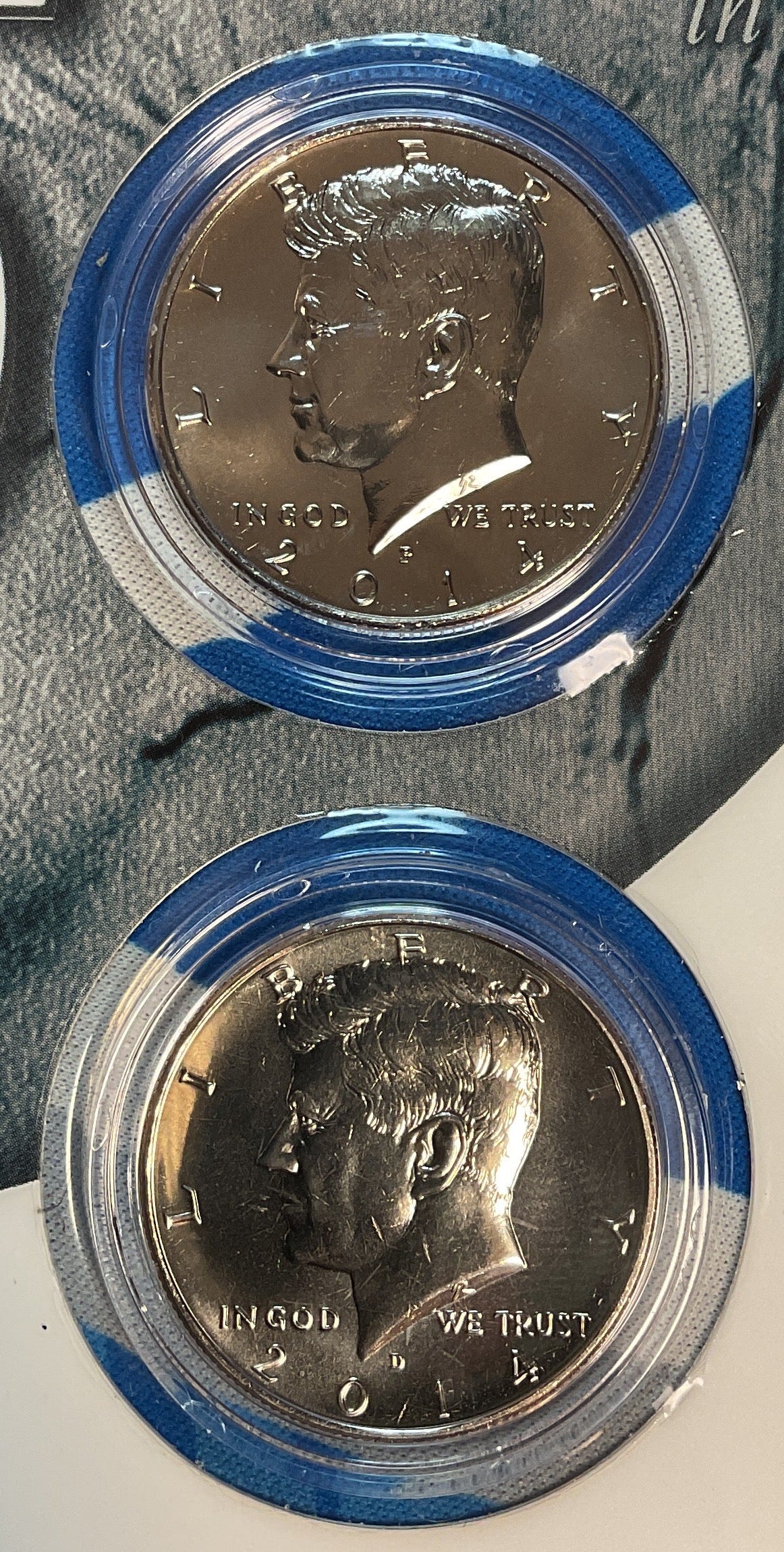 2014 50th Anniversary Kennedy Half-Dollar Uncirculated Coin Set