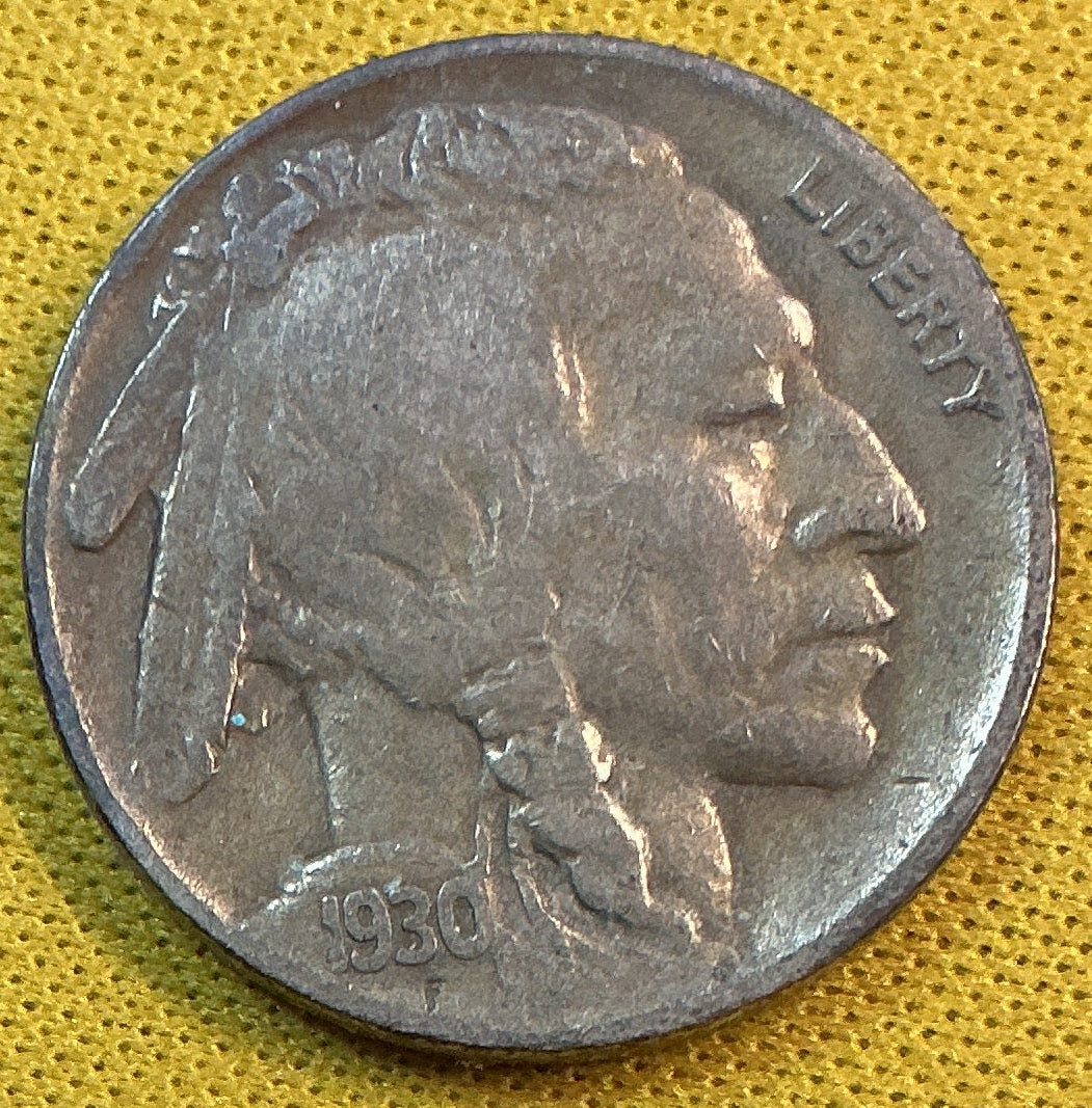 1930-S Buffalo Nickel, Fine Circulated Coin, Store #NL1094