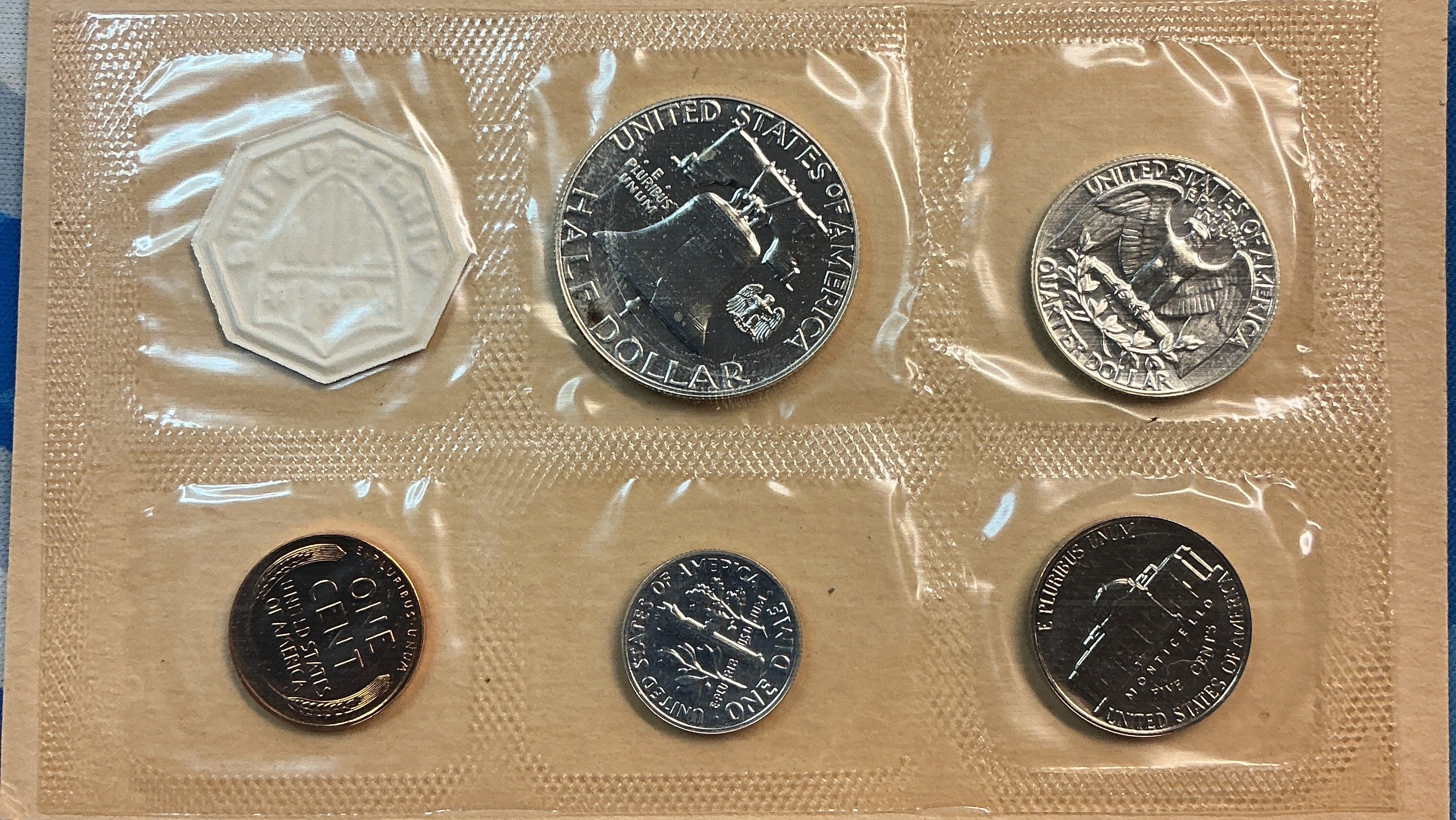 1958 United States Uncirculated 5-Coin Proof Set