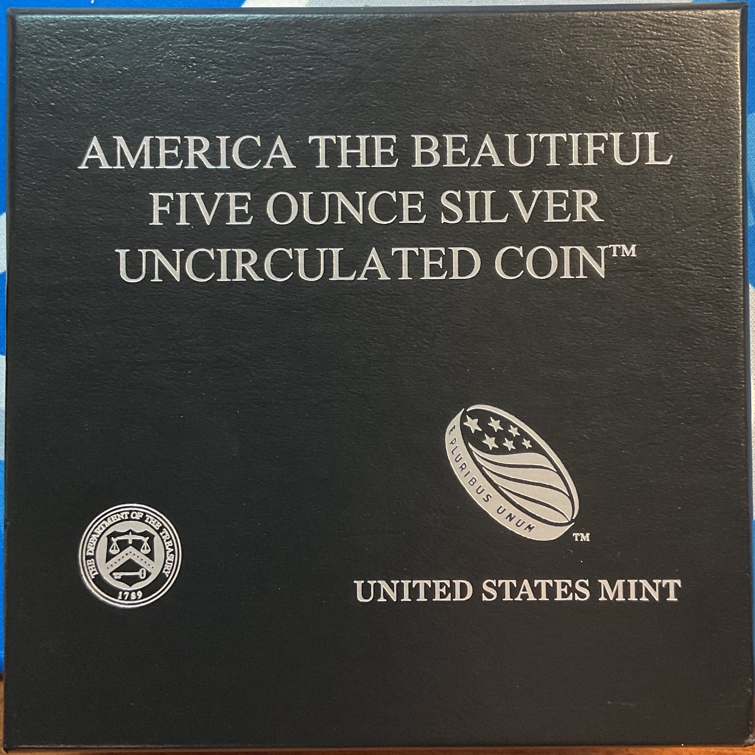 2016 America the Beautiful 5 Troy Ounce Silver, U.S. Mint UC Coin, #SR062