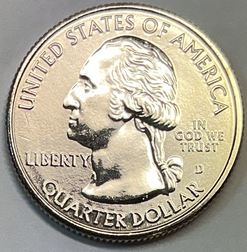 2017-D Uncirculated, Frederick Douglass National Historic Site, Washington D.C., Washington Quarter