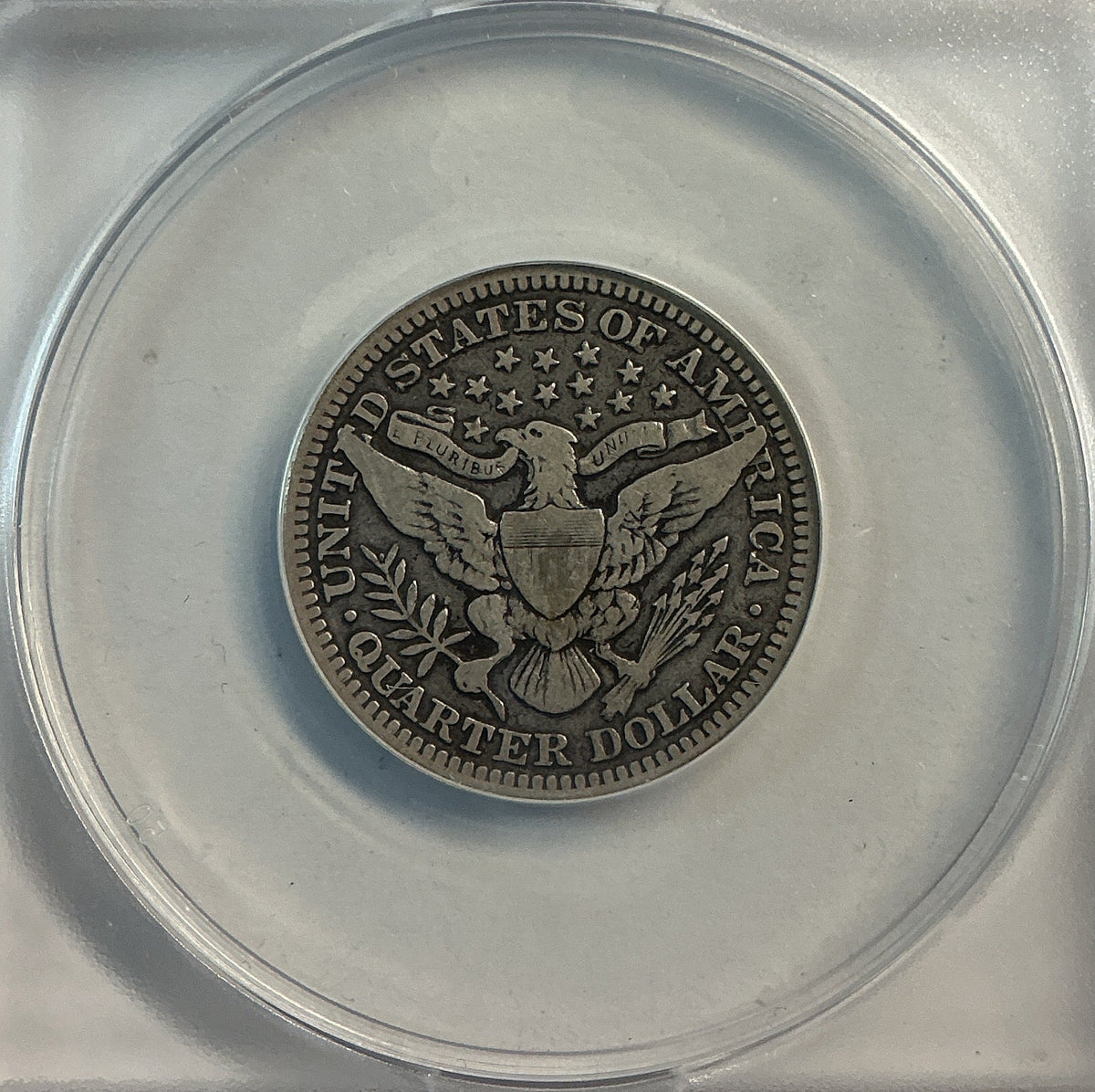 1904 Barber Quarter, ANACS Very Good 10. Store #QR1492