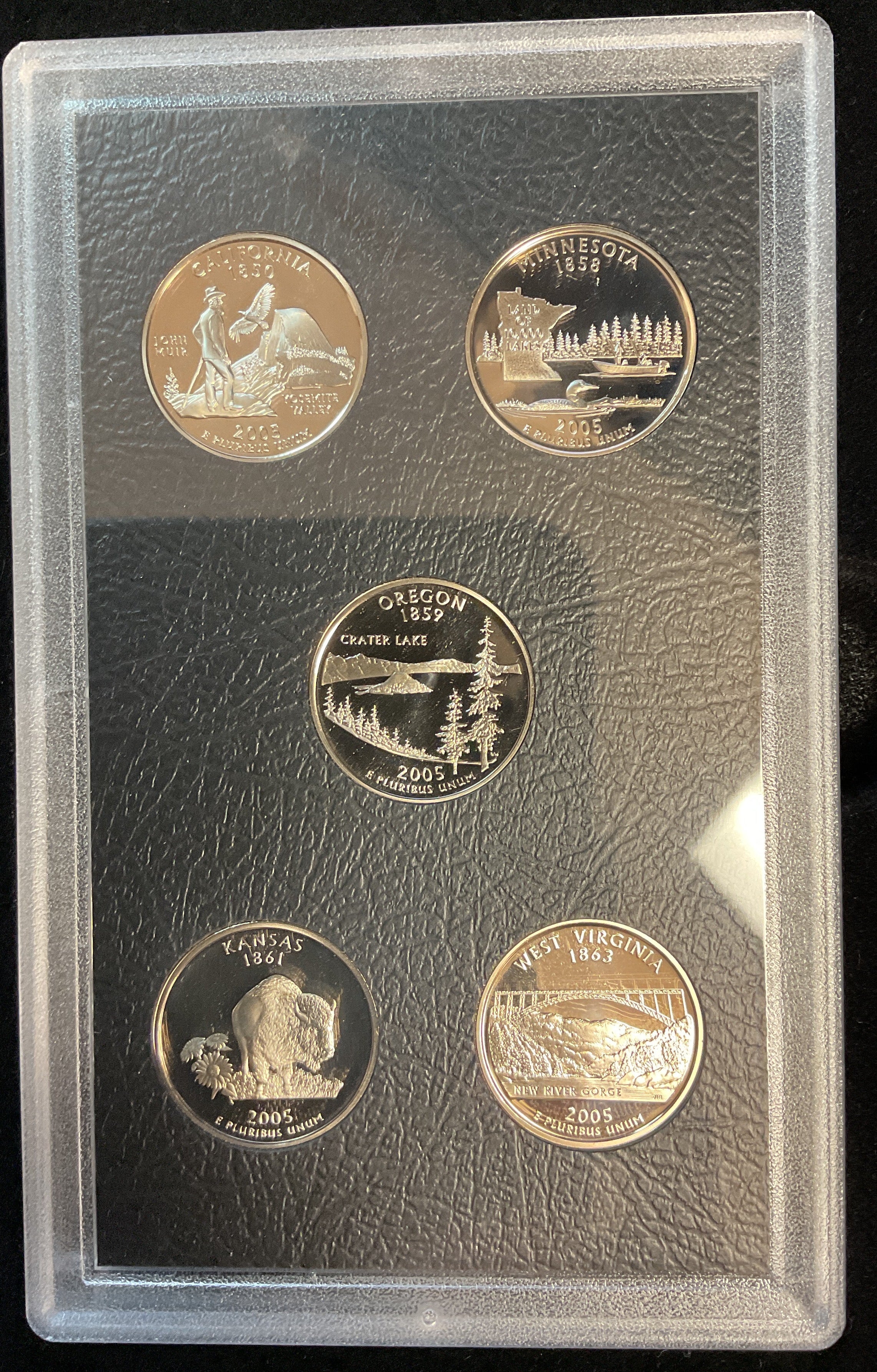 2005 U.S. Mint American Legacy Collection. Uncirculated 13-Coin Proof Set. Store #PT042