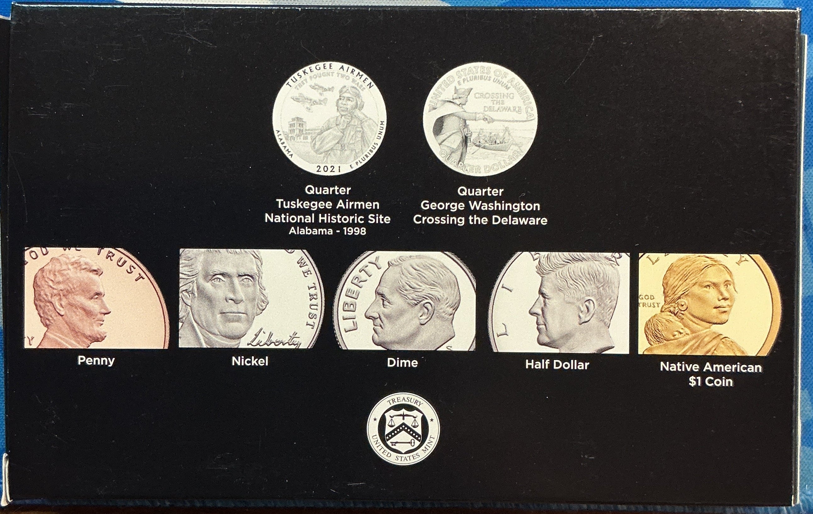 2021 United States Mint Silver Proof Set w/C.O.A.