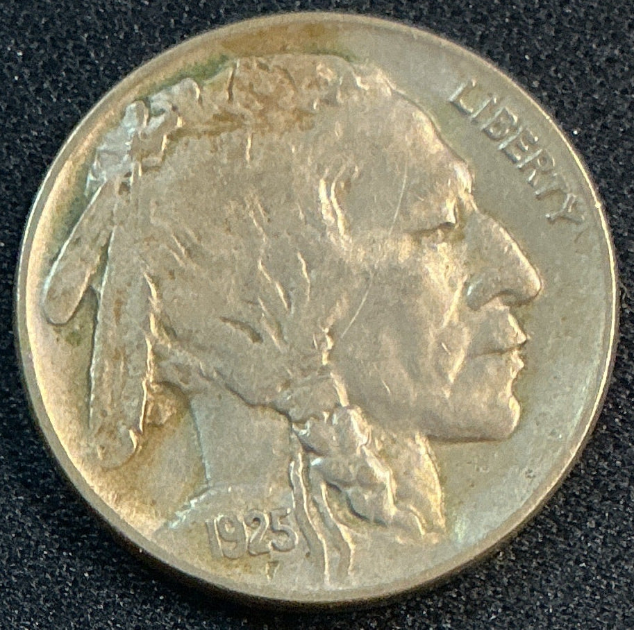 1925 Buffalo Nickel, Extra Fine Circulated Coin, Store #NL1054