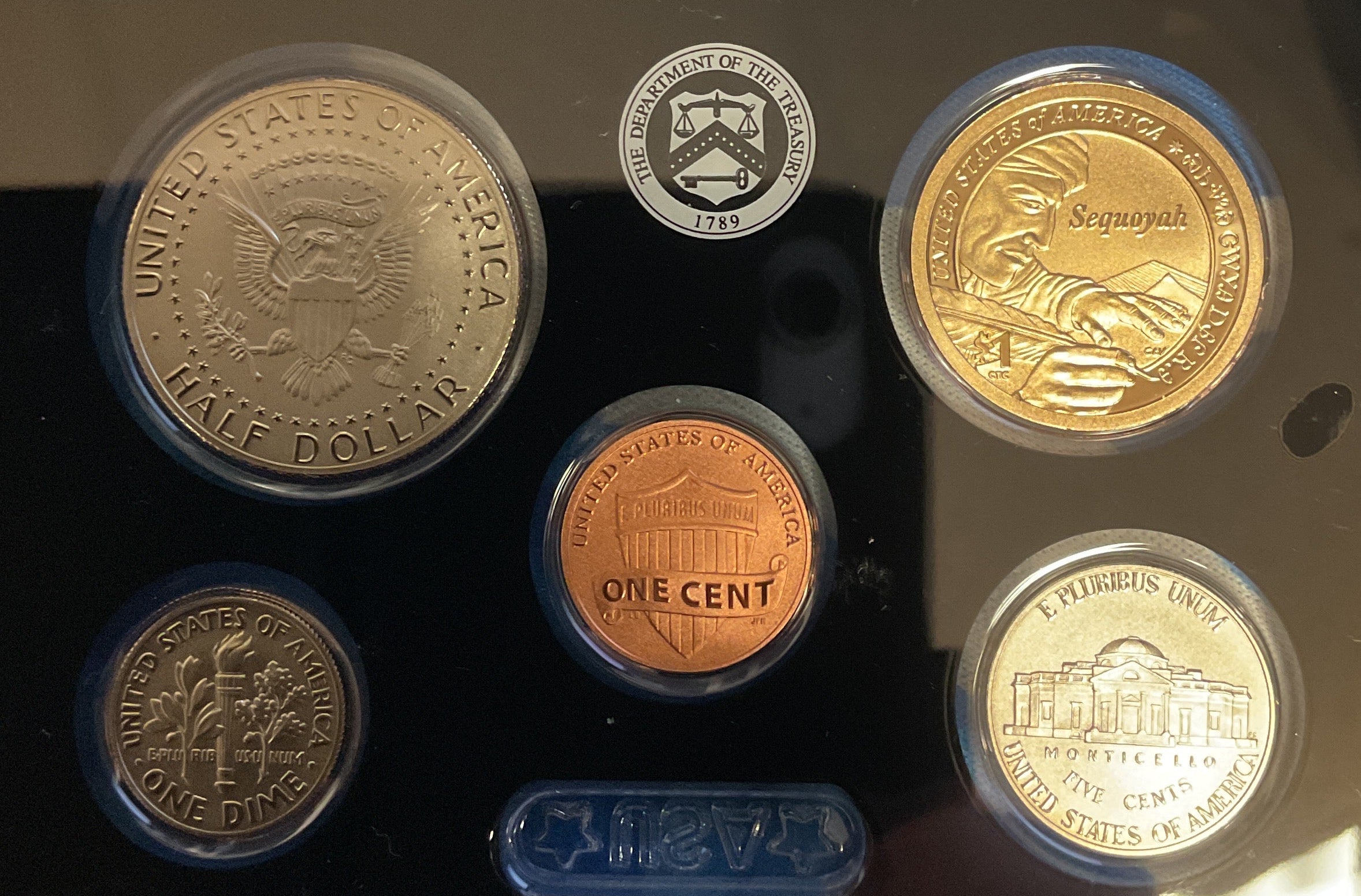 2017 Proof Set, Enhanced Proof Set, Encased in Original Government Packaging, #PT041
