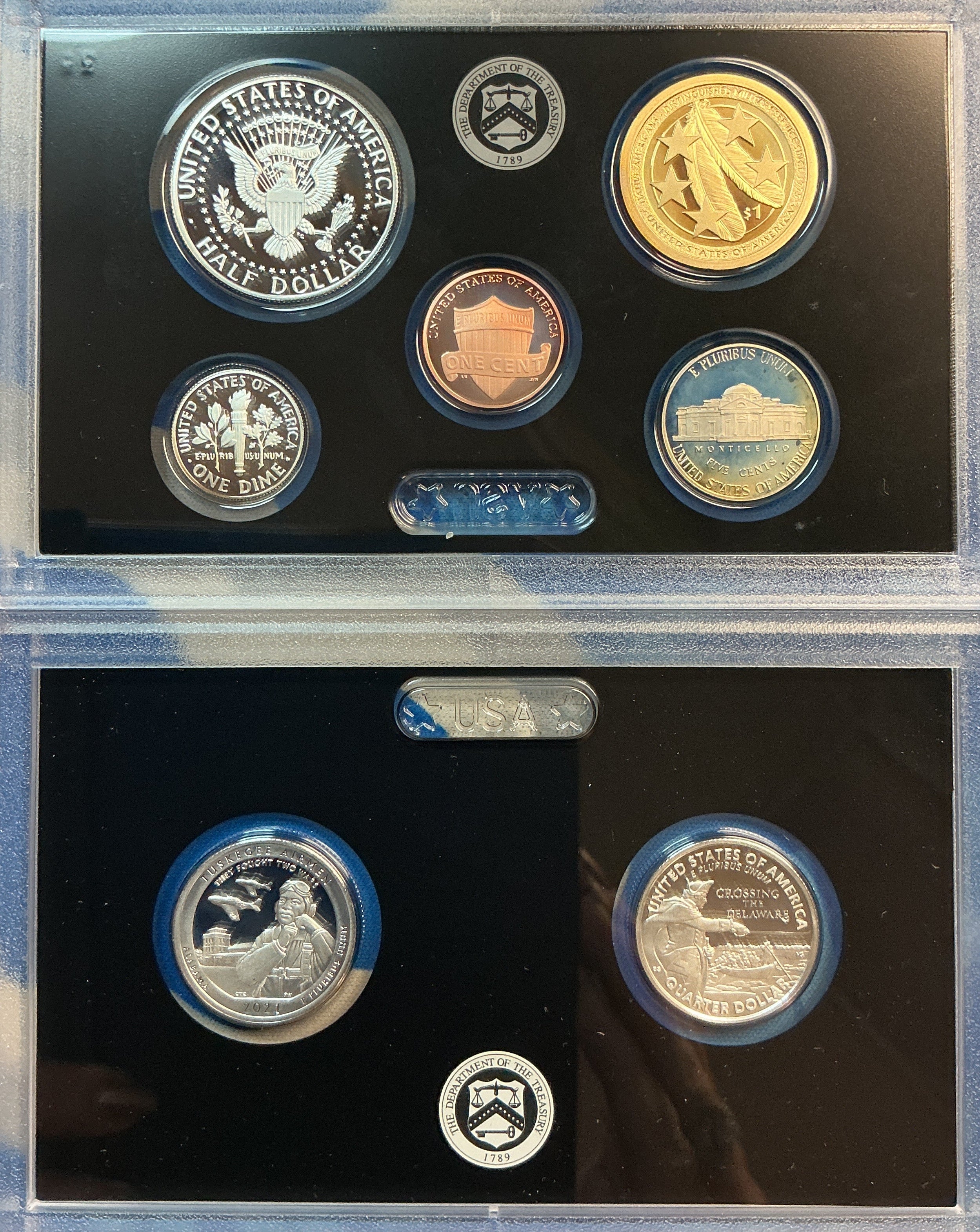 2021 United States Mint Silver Proof Set w/C.O.A.