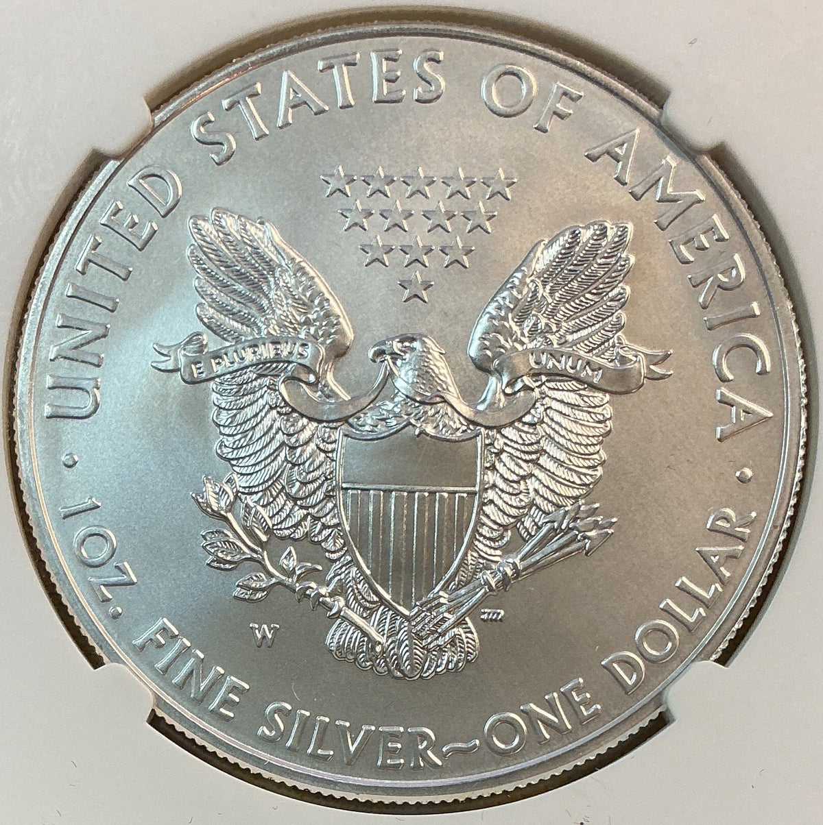 2011-W, American Silver Eagle $1, Burnished, NGC MS69 Store #AE0550