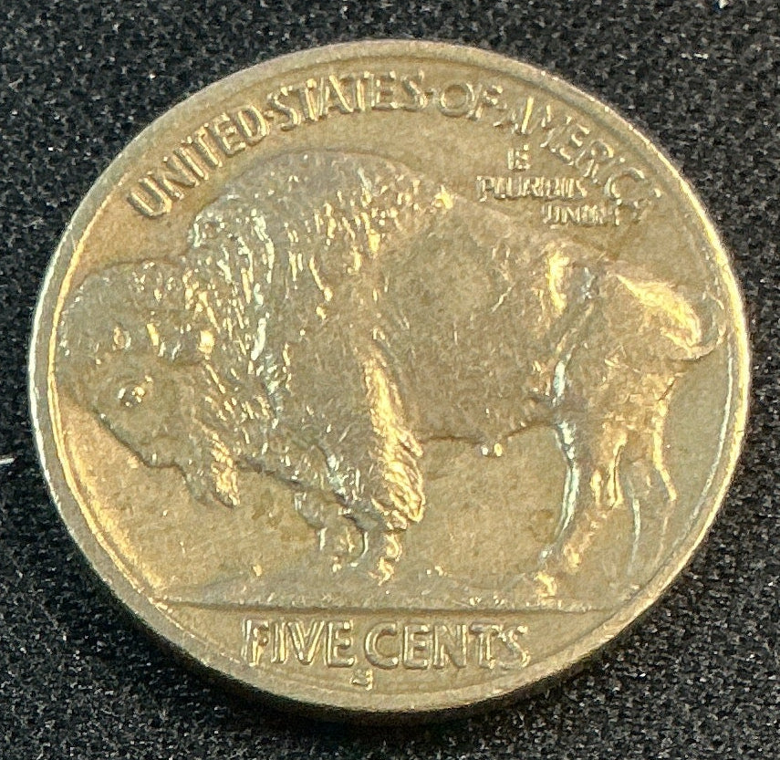 1916-S Buffalo Nickel, Extra Fine+ Circulated Coin, Store #NL975