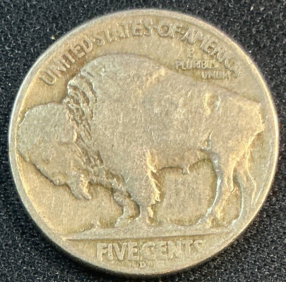 1925-D Buffalo Nickel, Very Good Circulated Coin, Store #NL1056