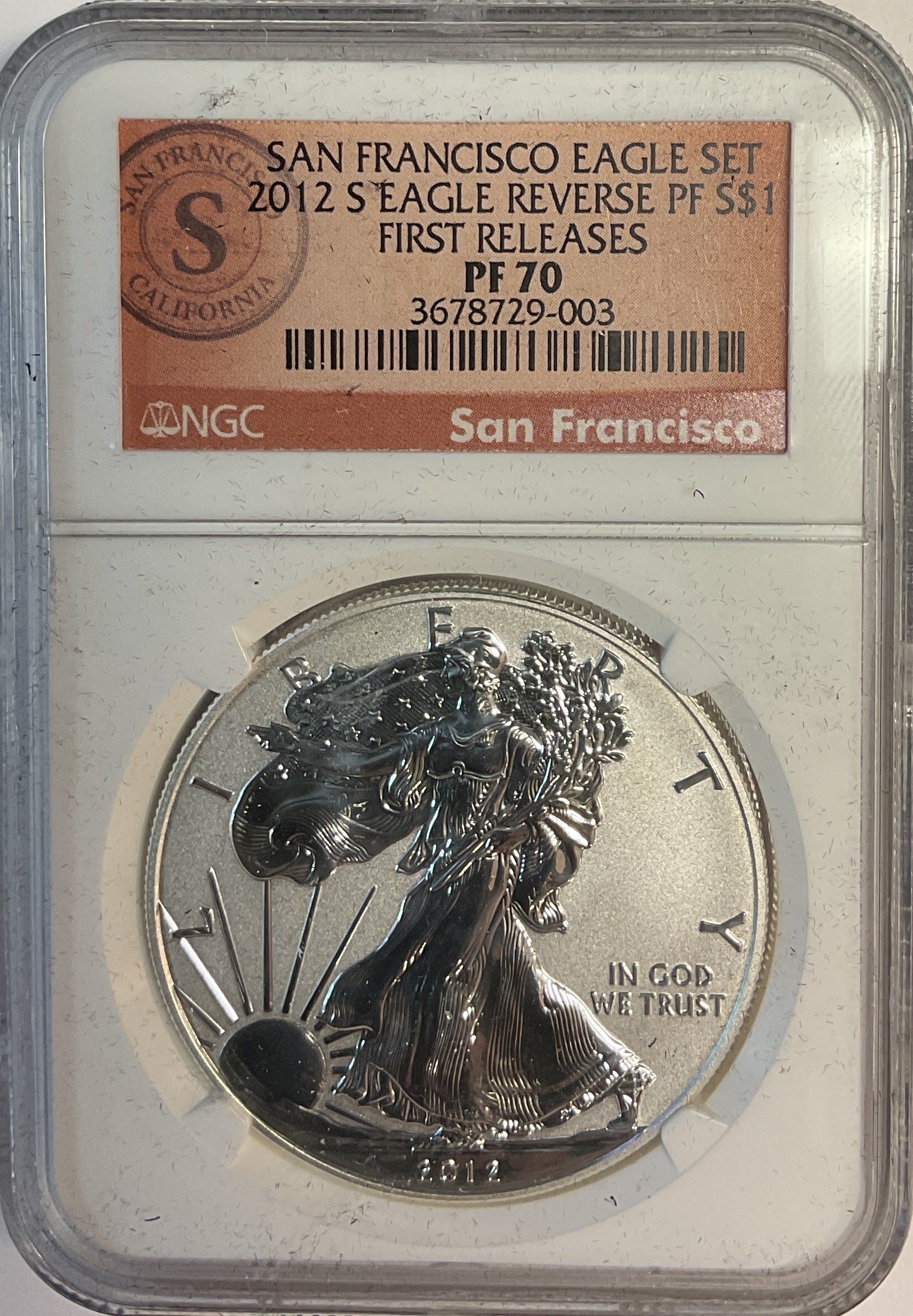 2013 2-Coin American Silver Eagle San Francisco 75th Anniversary Set, #AE305