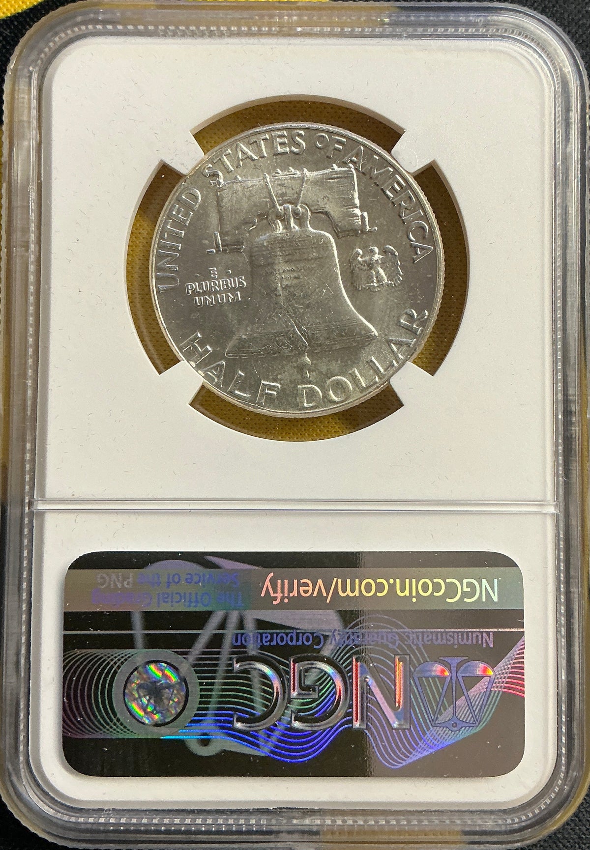 1961 Franklin Half Dollar, NGC MS 63, Store #HR2102