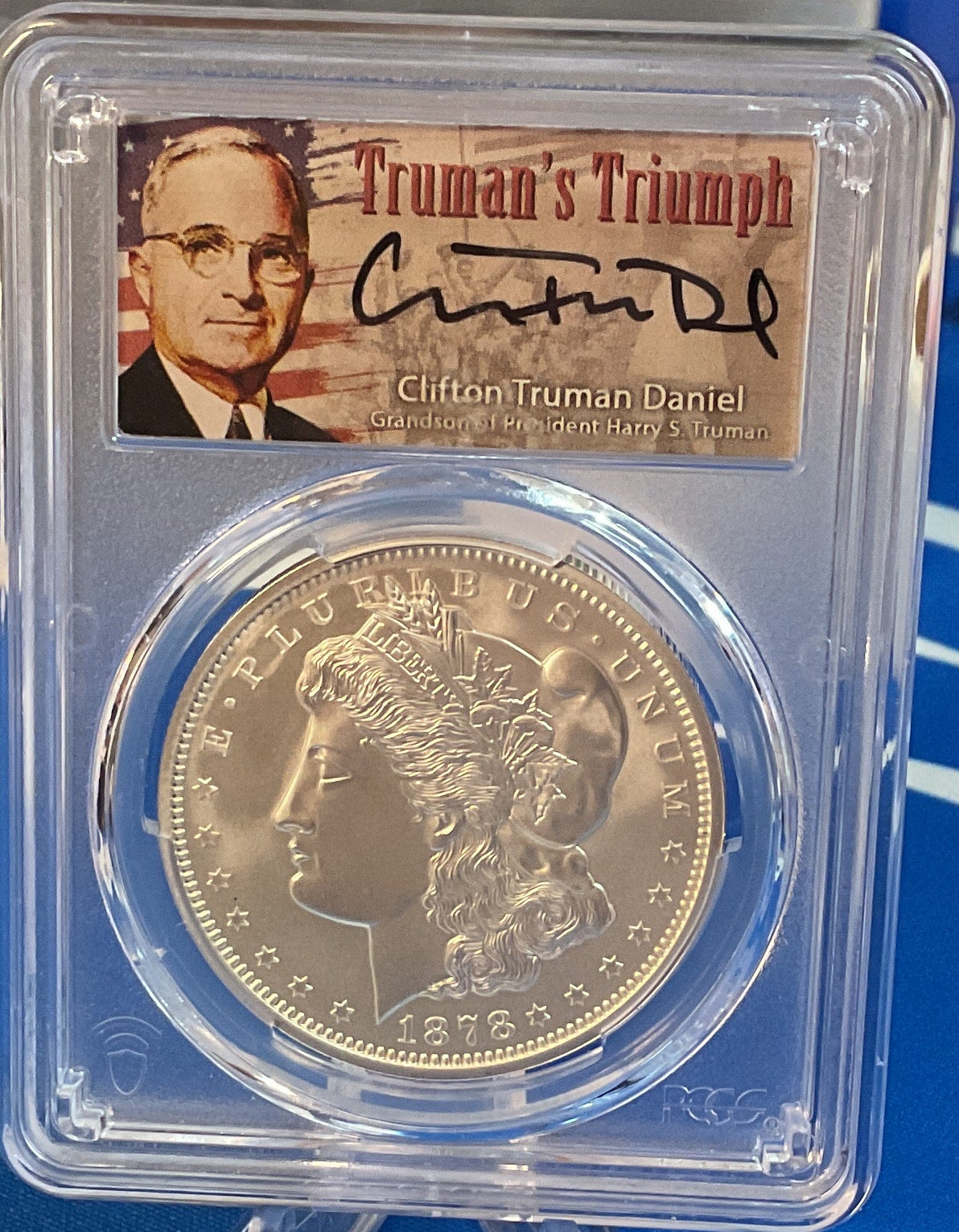 2023 COMMERATIVE "1878" MORGAN DOLLAR, .999 silver, 1 Troy Ounce, Store #SR005