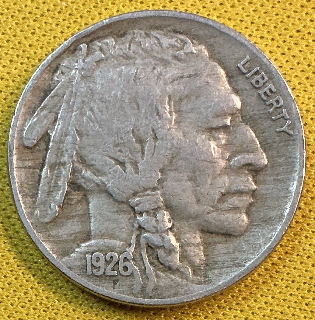 1926 Buffalo Nickel, Very Fine Circulated Coin, Store #NL1061