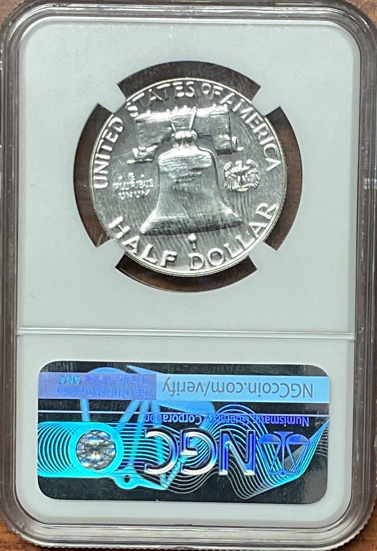 1963 Ben Franklin Half Dollar, NGC PF-67, Proof Uncirculated Coin, Store #GHR1814