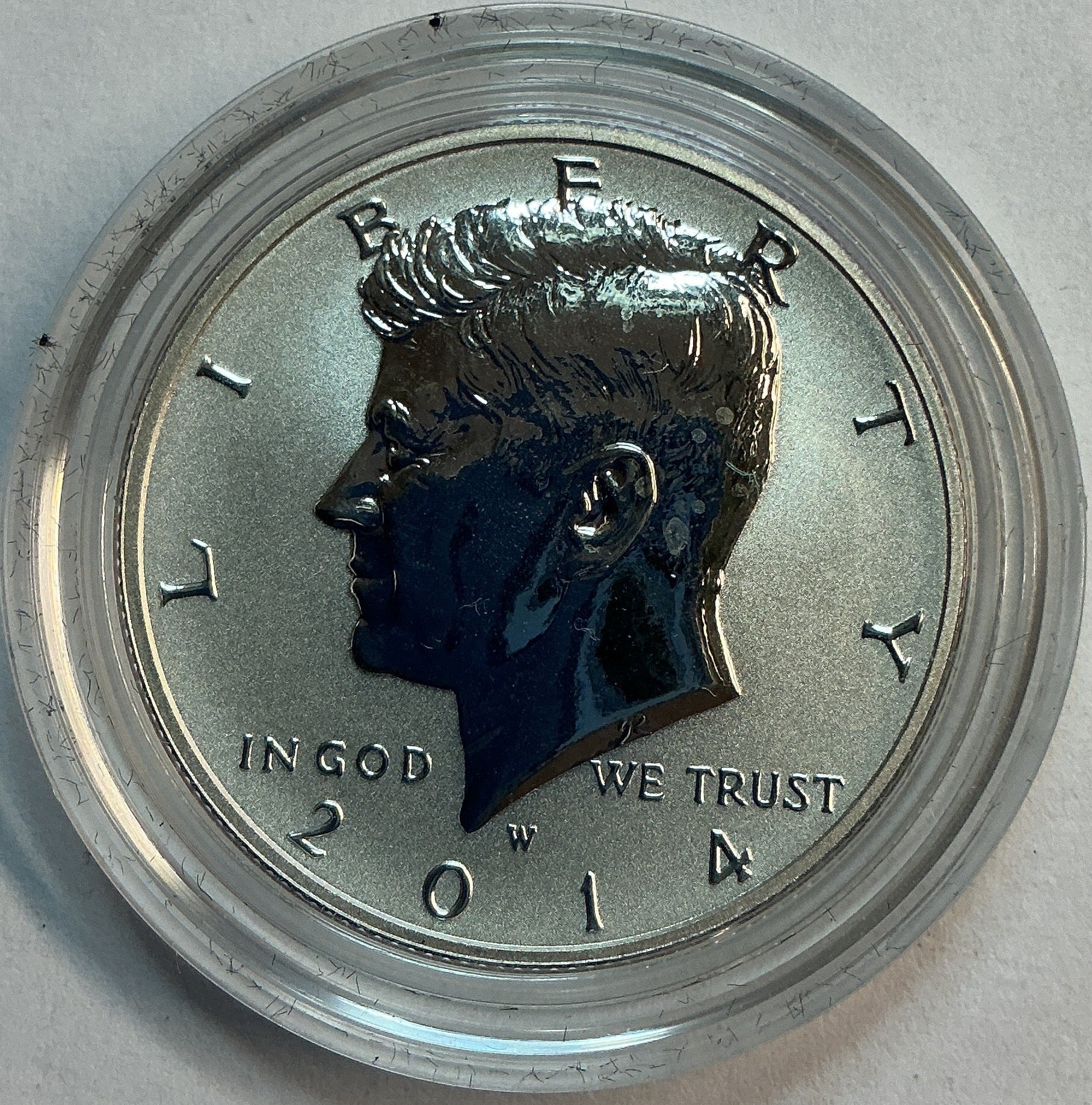 2014 50th Anniversary Kennedy Half-Dollar Silver 4-Coin Silver Set, Store #SR104