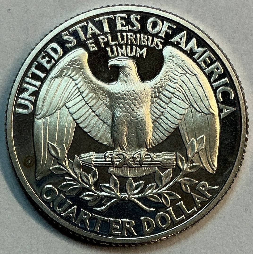 1995-S Silver Washington Quarter, Proof Uncirculated Coin, Store #QR1476