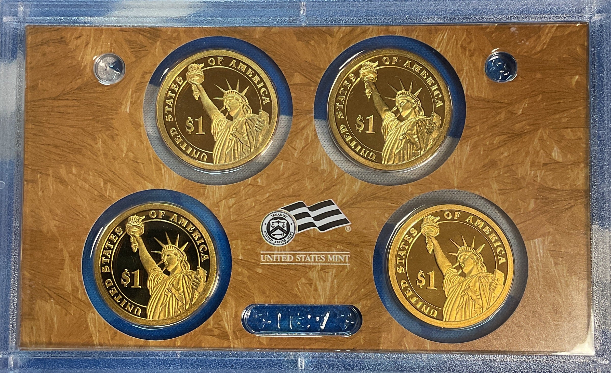 2009 U.S. Mint President $1 Coin Proof Set, in Original Government Packaging.