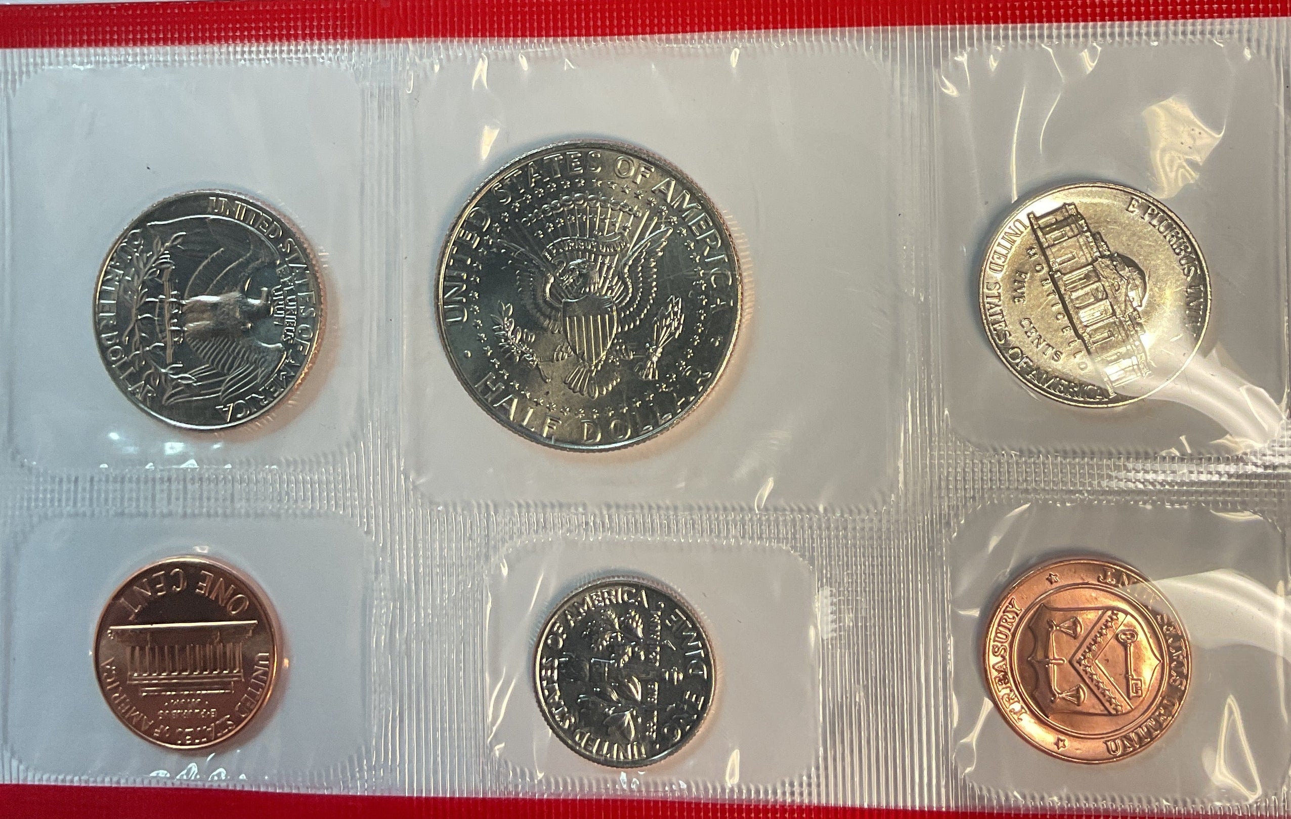 1991 United States Un-Circulated 12-Coin Mint Set