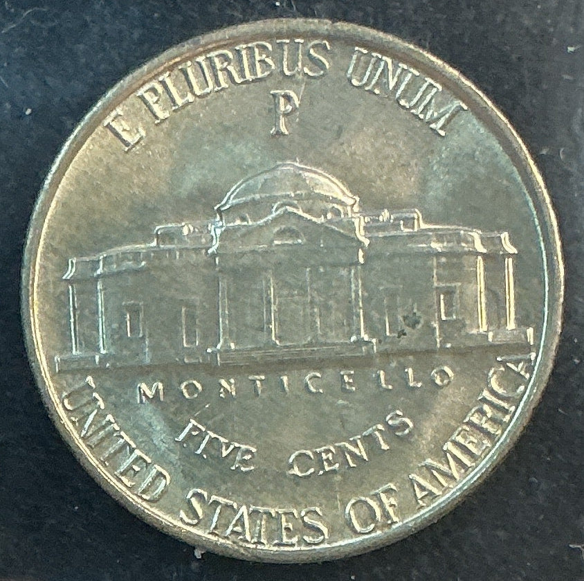 1942-P Jefferson Nickel. Type 1 BU Details. Store #NL1213