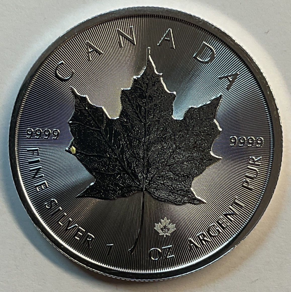 2026 $5, Canada Maple Leaf, Silver Round, 9999 silver, 1 Troy Ounce #SR040