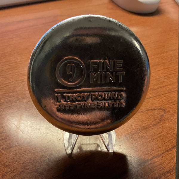 .999 silver, 12 Troy Ounce, Store #SR067