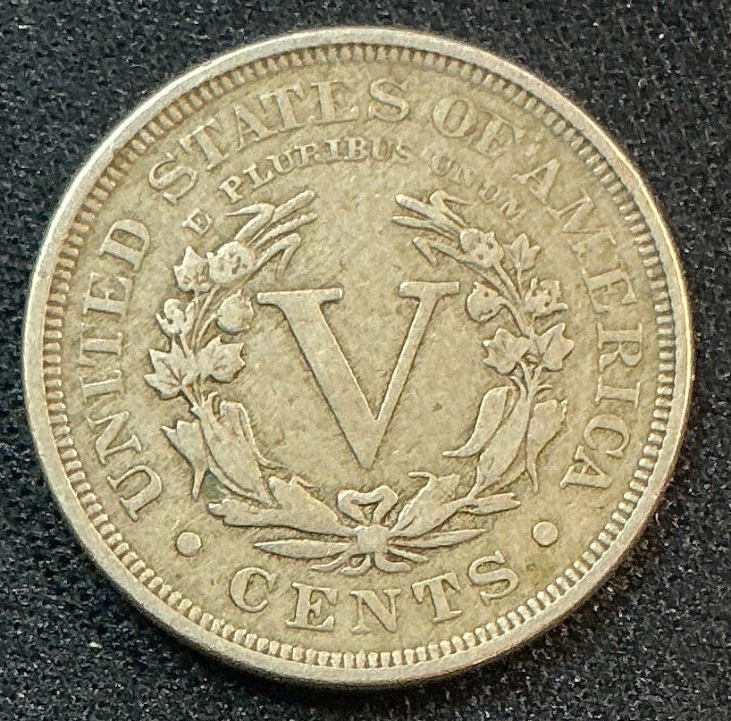 1905 Liberty Nickel, Very Fine Circulated Coin, Store #NL895